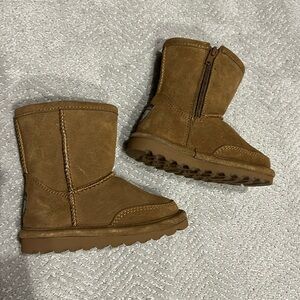 Bearpaw toddler brown suede boots